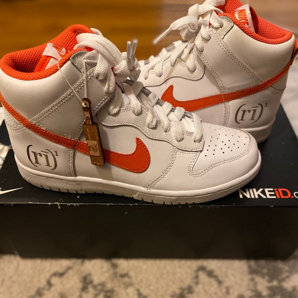 Custom Ri High Top Nike Dunks